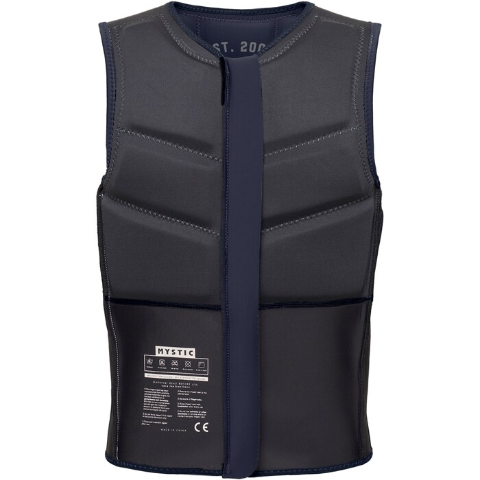 2024 Mystic Mnner Star Front Zip Kite Impact Vest 35005.23023 - Navy